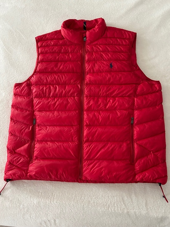 Polo Ralph Lauren Other - Polo Ralph Lauren "Terra" Insulated Puffer Vest in Red EUC size XXL